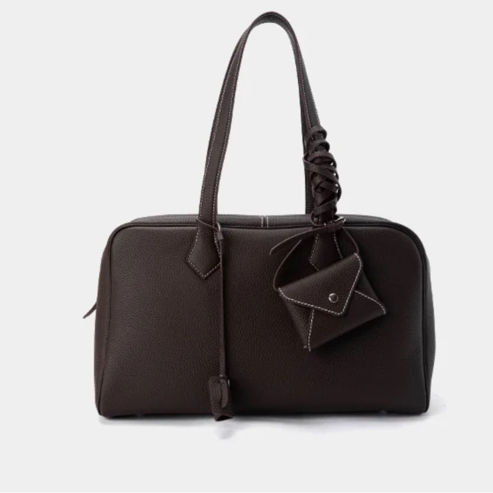 Calfskin shoulder bag